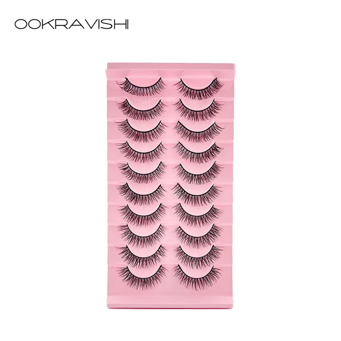 Large Curvature Natural Curling Thick False Eyelashes